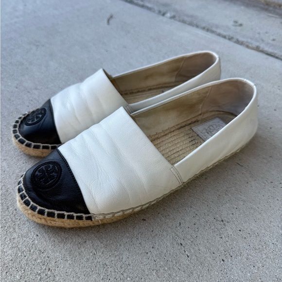 Tory Burch Black and White Espadrilles - Picture 7 of 7